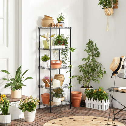 5-Tier Wire Shelving Unit - image 6