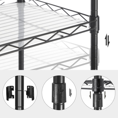 5-Tier Wire Shelving Unit - image 7