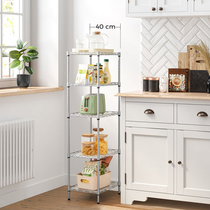 5-Tier Wire Shelving Unit - image 12