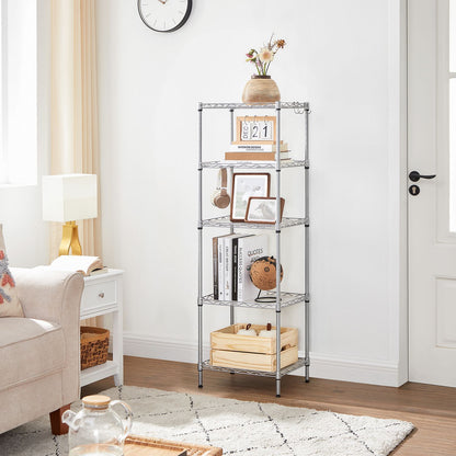 5-Tier Wire Shelving Unit - image 14