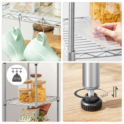 5-Tier Wire Shelving Unit - image 18