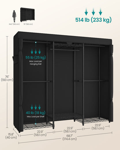Heavy-Duty Clothes Rack, Garment Rack