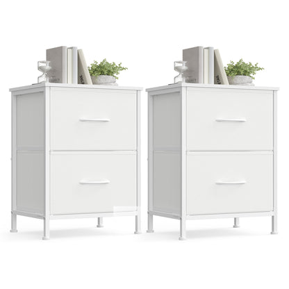 Modern nightstand with drawers for bedroom - image 62