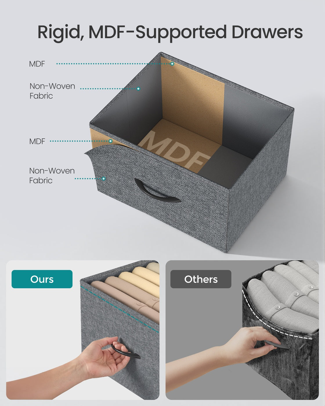 6 drawer chest for versatile fabric storage - image 53