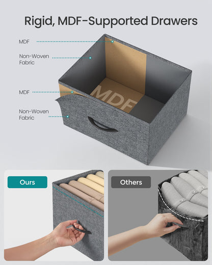 6 drawer chest for versatile fabric storage - image 53