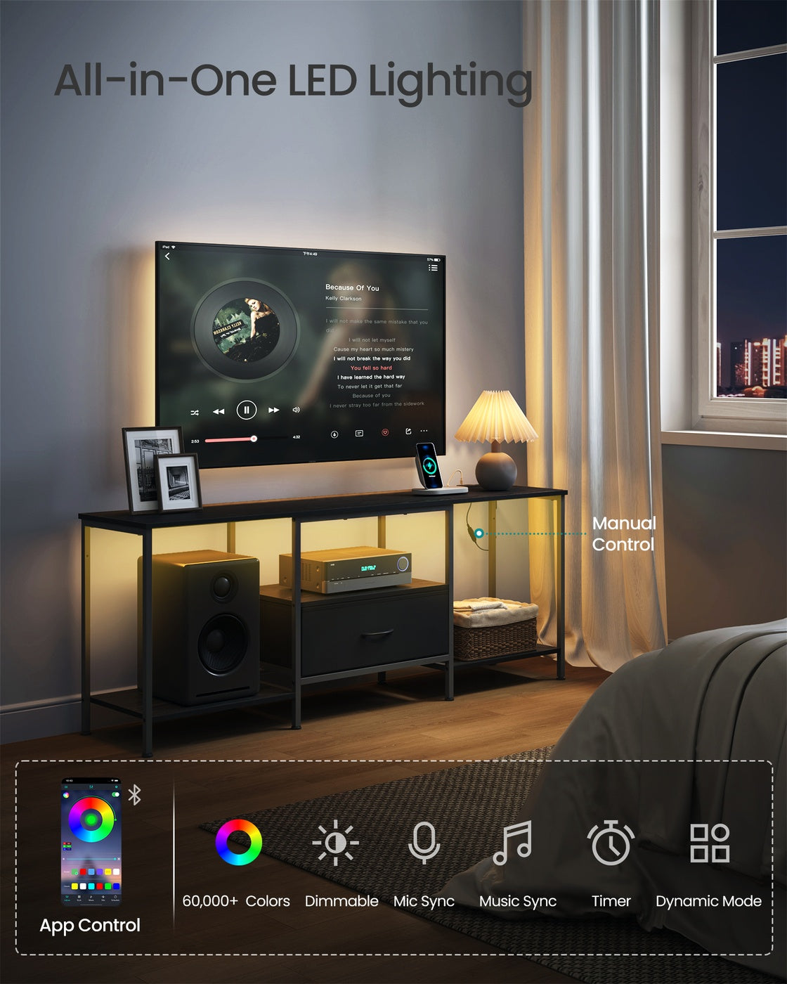 TV Stand for TVs Up to 70 Inches - image 3