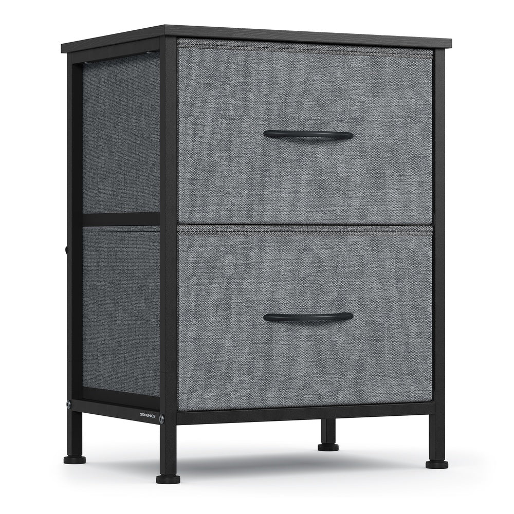 Modern nightstand with drawers for bedroom - image 19