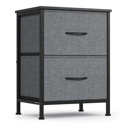 Modern nightstand with drawers for bedroom - image 19