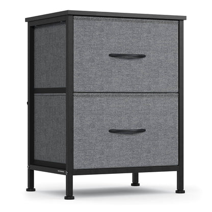 Modern nightstand with drawers for bedroom - image 58