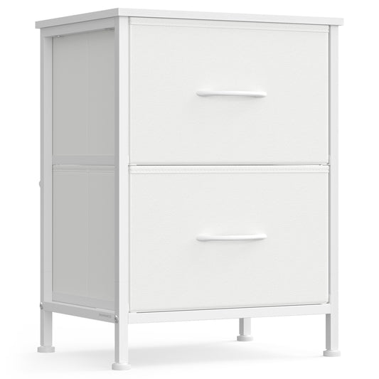 Modern nightstand with drawers for bedroom - image 1