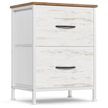 Modern nightstand with drawers for bedroom - image 60