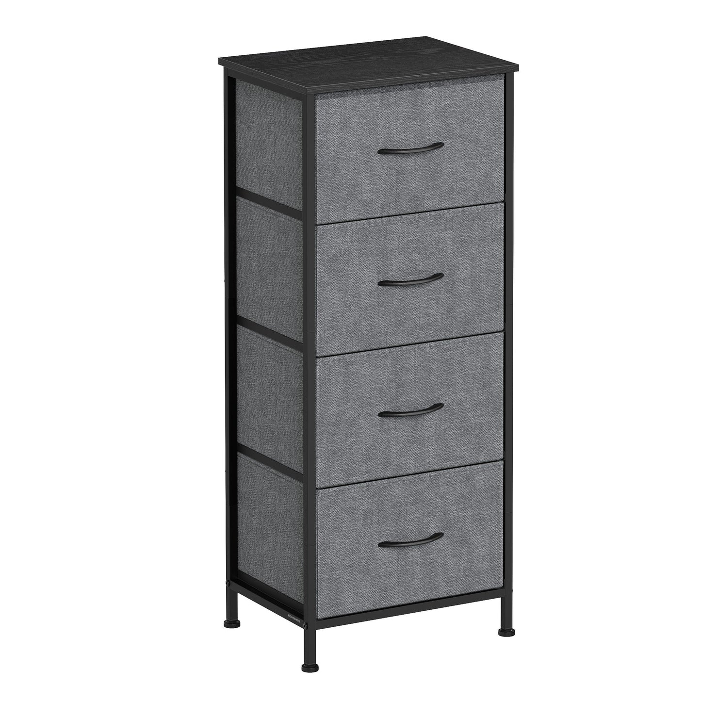 2-drawer bedside table with fabric storage - image 61