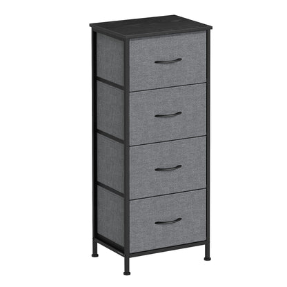 2-drawer bedside table with fabric storage - image 61