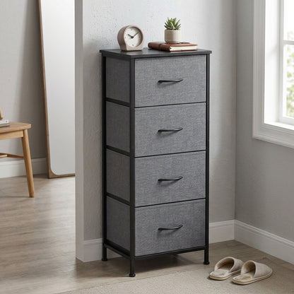 2-drawer bedside table with fabric storage - image 64