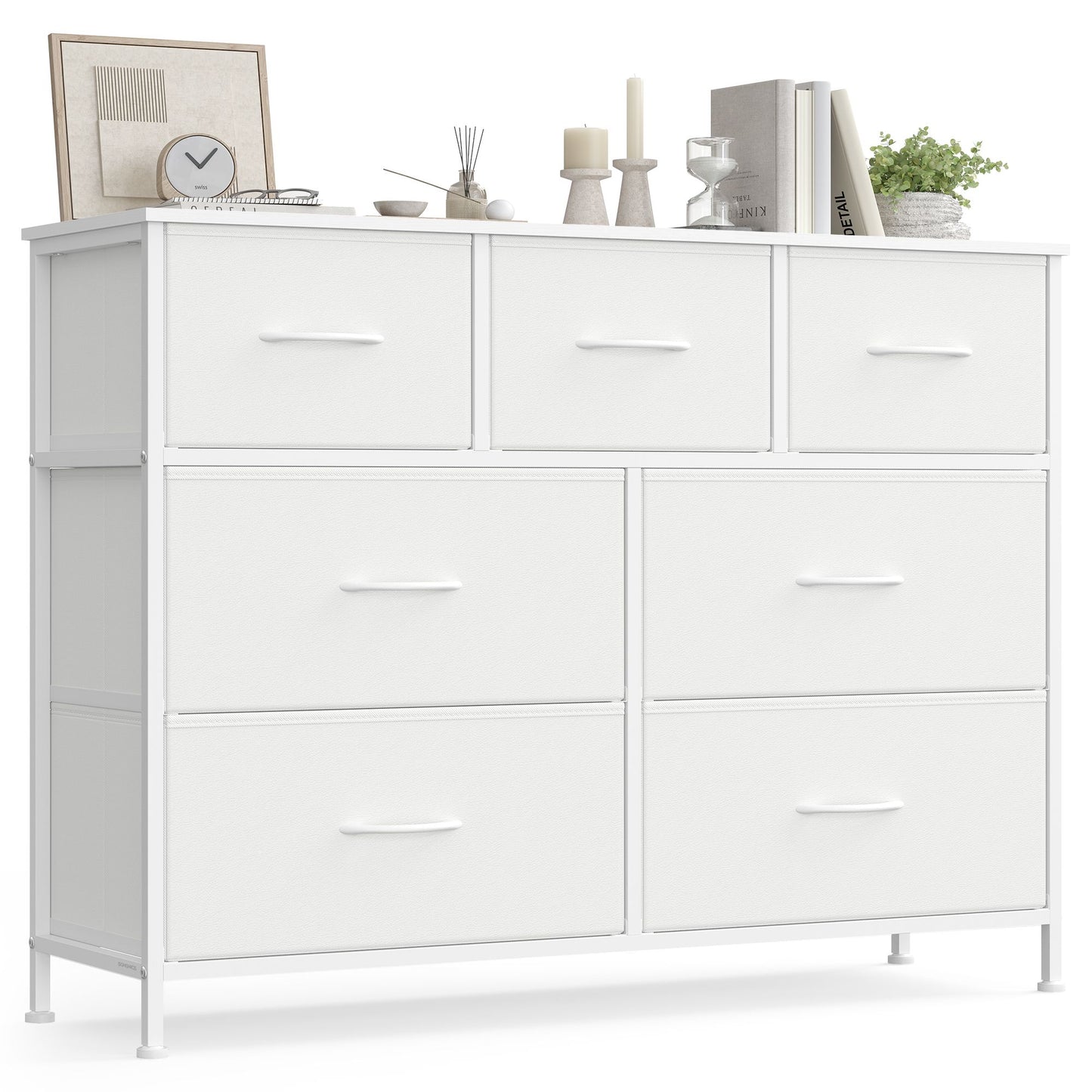 Dresser for Bedroom, Wide Dresser with 7 Fabric Drawers - image 7