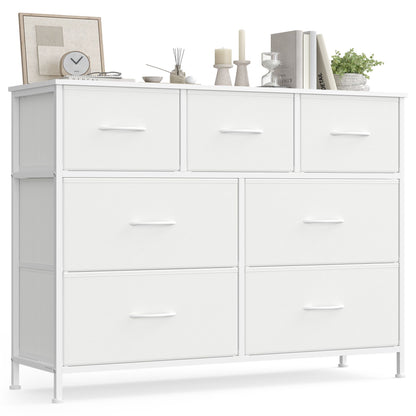 Dresser for Bedroom, Wide Dresser with 7 Fabric Drawers - image 7
