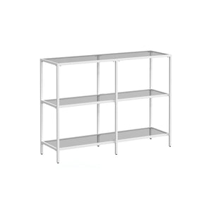 39.4 Inch Console Table with 3 Shelves