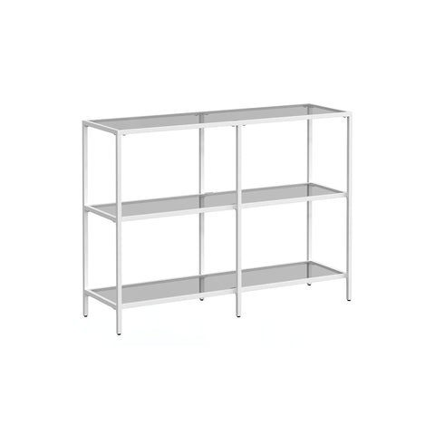 39.4 Inch Console Table with 3 Shelves