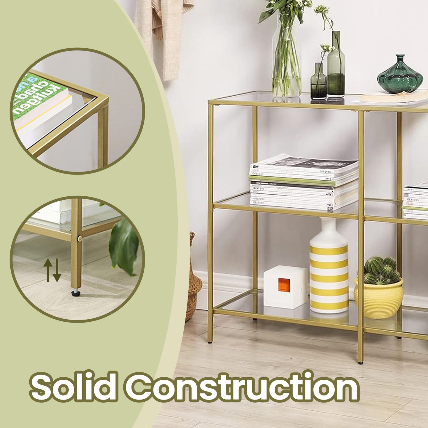 Tempered Glass Sofa Table - image 5