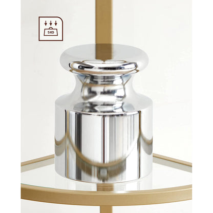 Golden 5 Tier Corner Shelf Unit - image 6