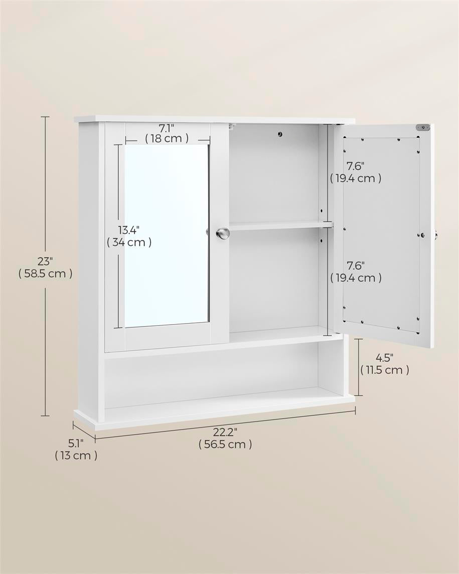 Bathroom Cabinet with Mirror