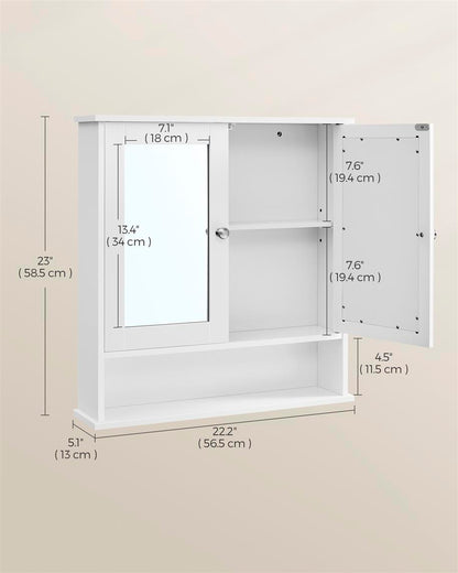 Bathroom Cabinet with Mirror