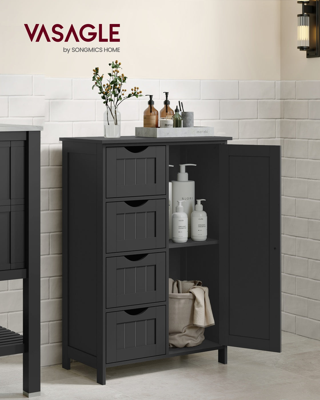 Storage Cabinet with Drawers and Door - image 15