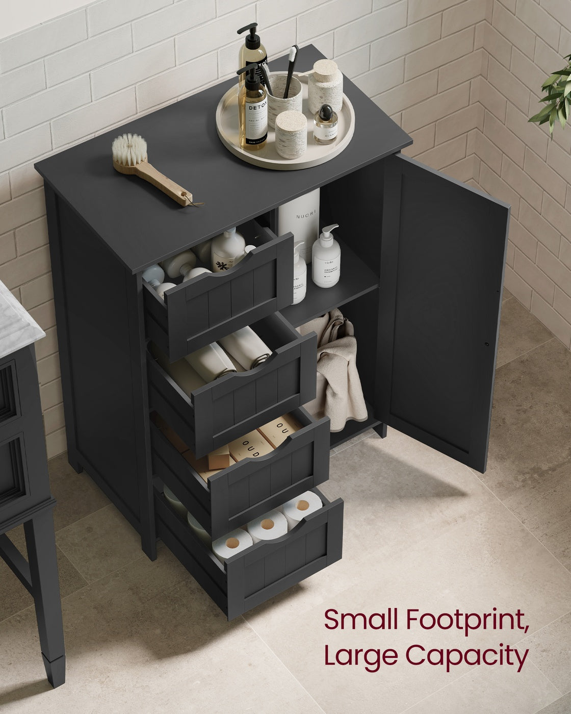 Storage Cabinet with Drawers and Door - image 16