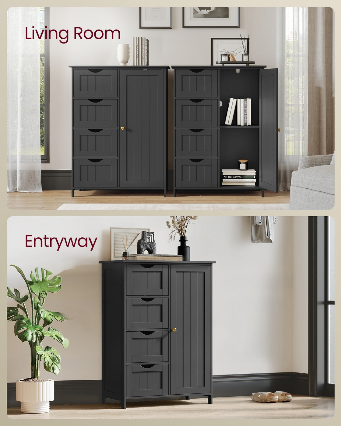 Storage Cabinet with Drawers and Door - image 19