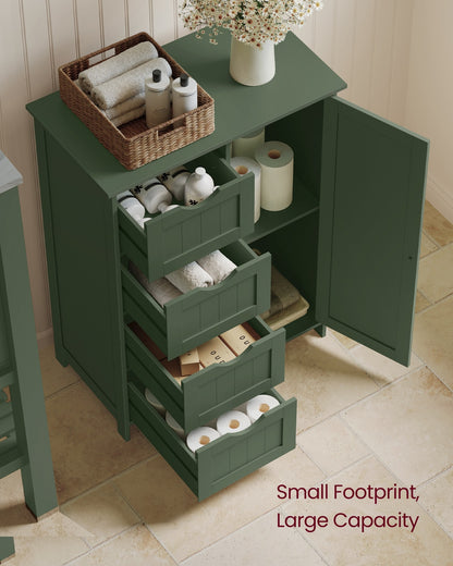 Storage Cabinet with Drawers and Door - image 9