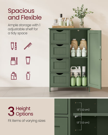 Storage Cabinet with Drawers and Door - image 10