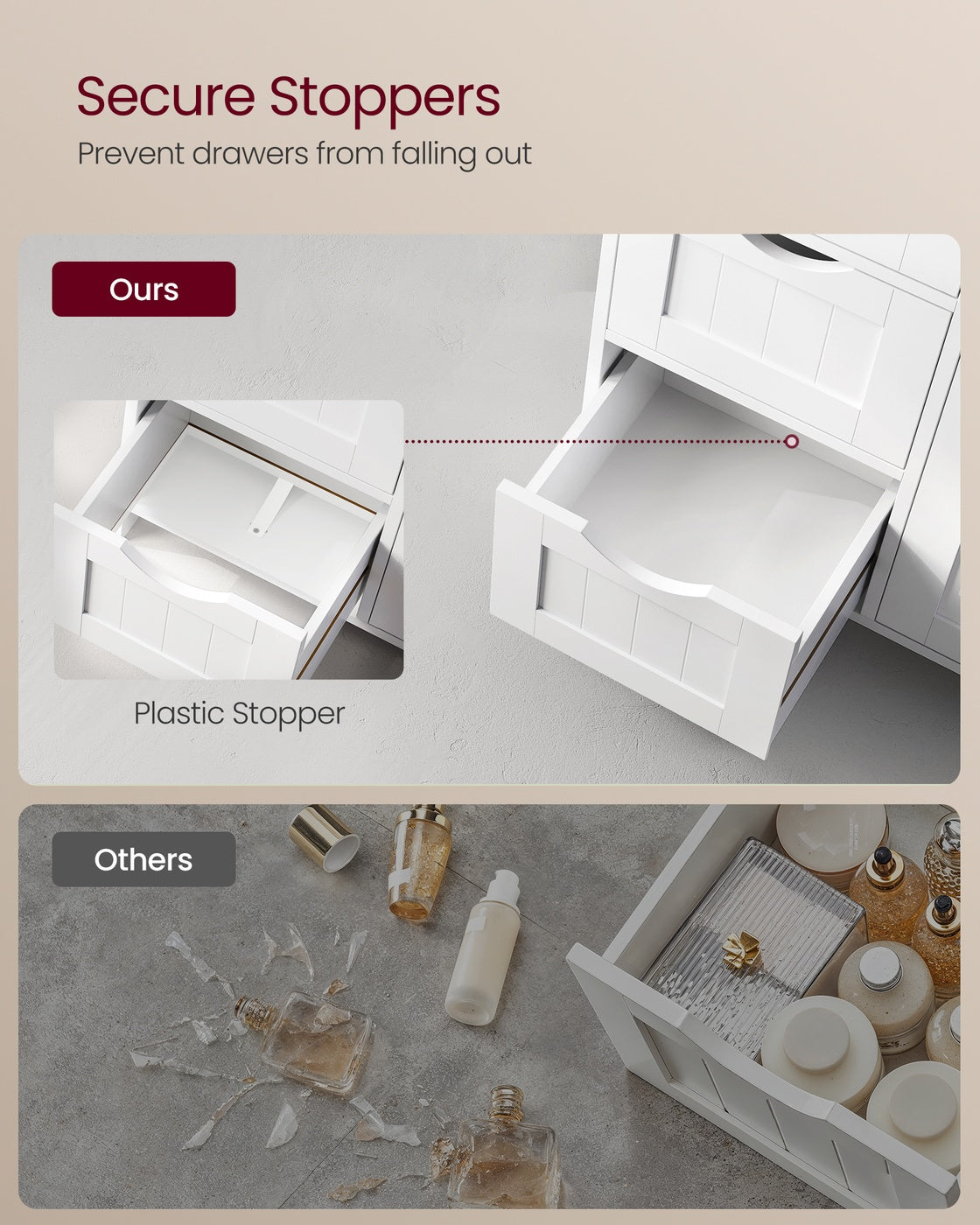 Storage Cabinet with Drawers and Door - image 25