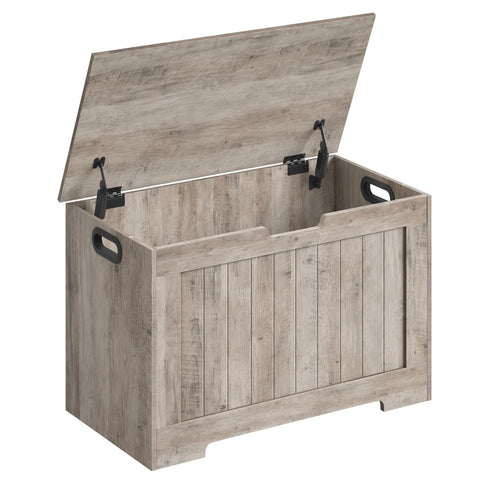 29.9 Inches Width Storage Chest with 2 Safety Hinges