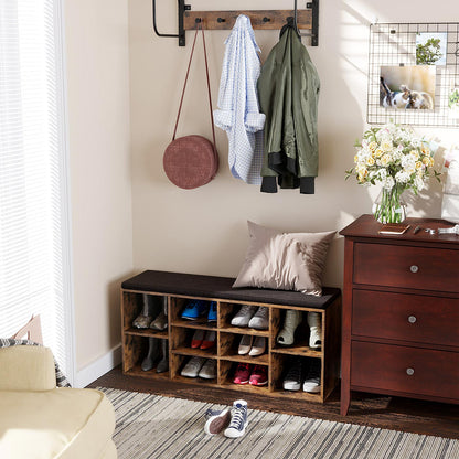 Shoe Bench Storage Cabinet - image 22