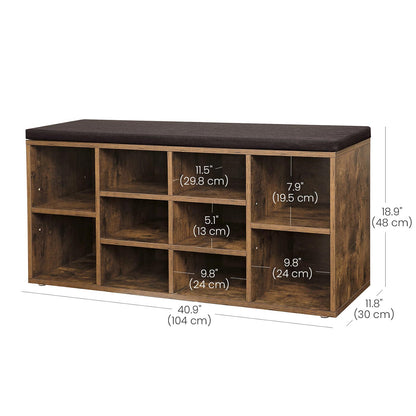 Shoe Bench Storage Cabinet - image 29