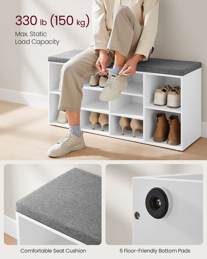 Shoe Bench Storage Cabinet - image 8