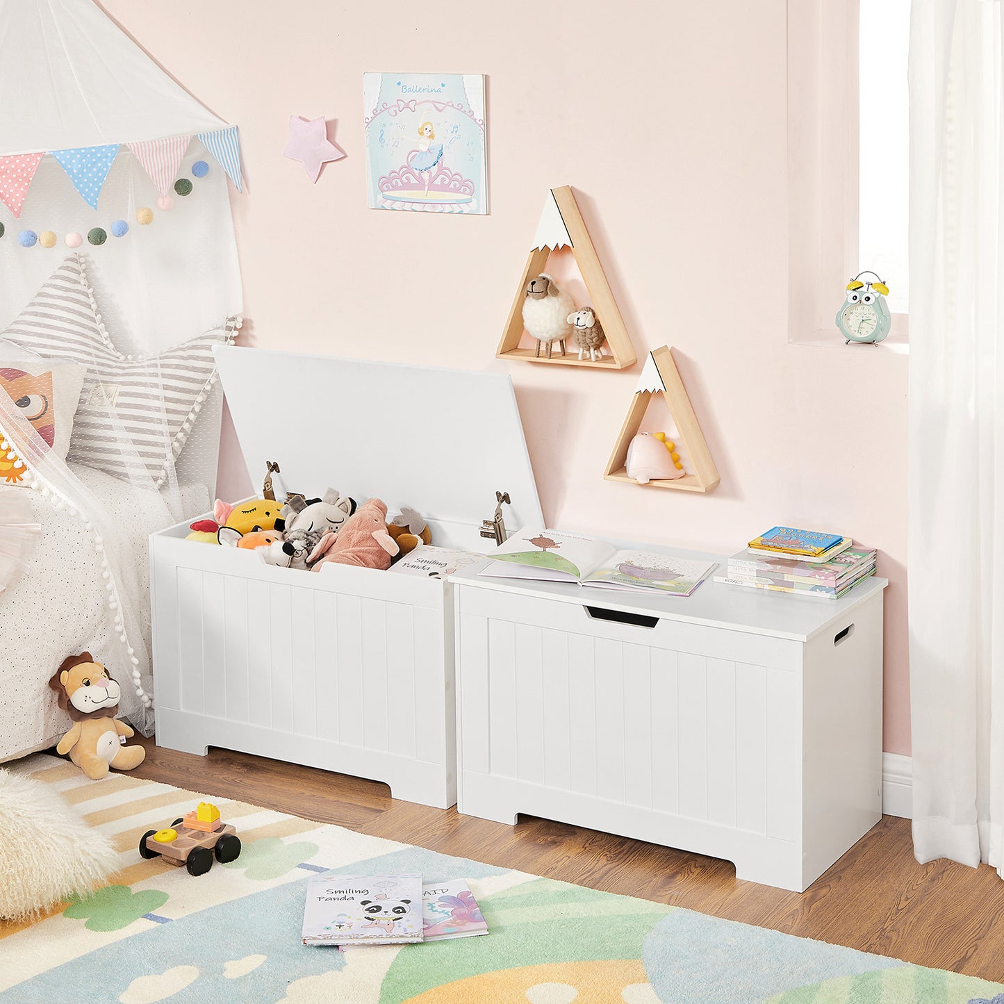 Entryway Storage Chest Bench - image 9