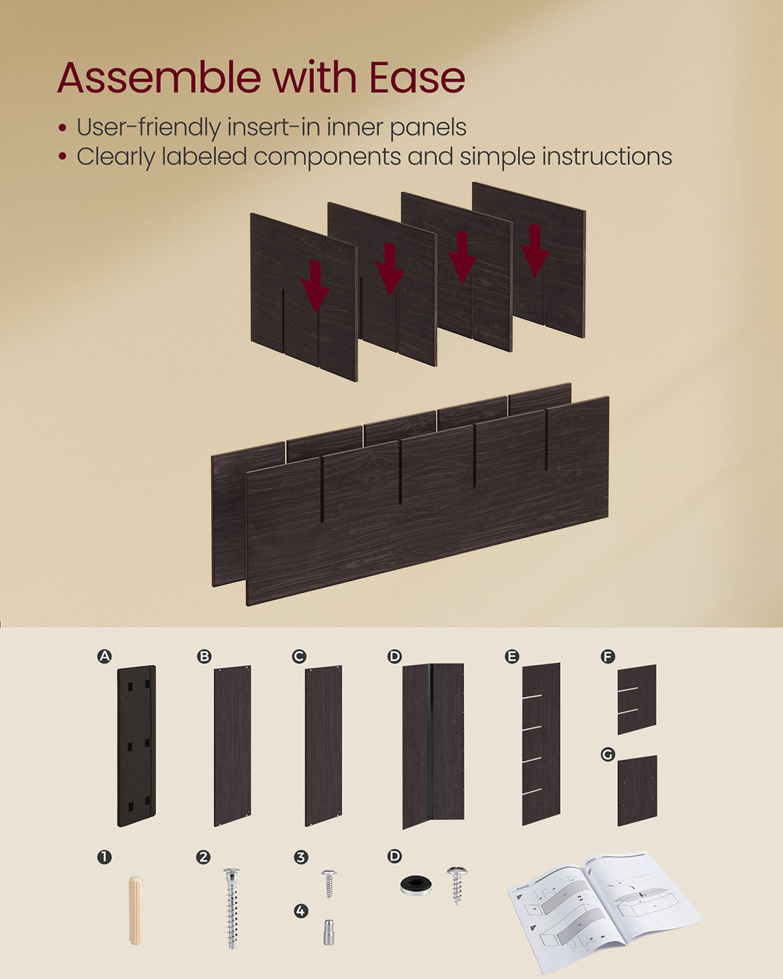 Shoe Bench with Cushion | 15-Cube Storage Bench