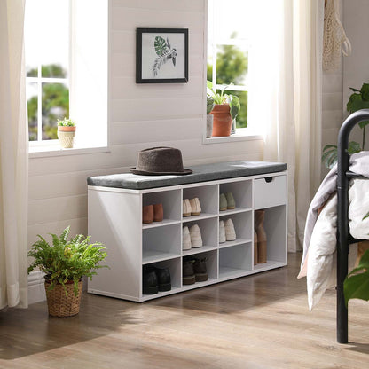 Open Compartments Shoe Bench - image 3