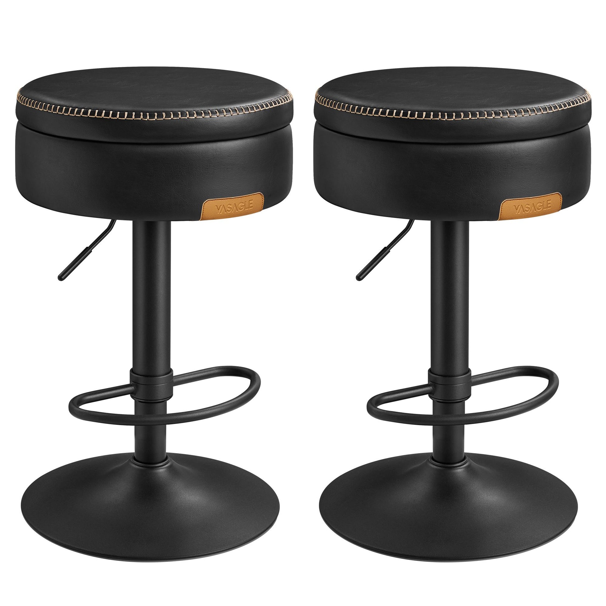 360° Swivel Bar Stools Set of 2 - image 7