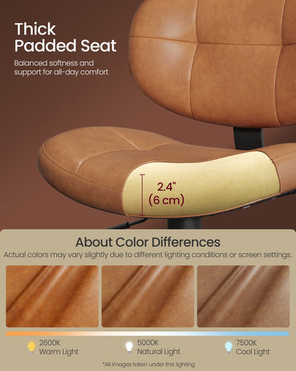 PU leather swivel bar stools with back and footrest - image 12
