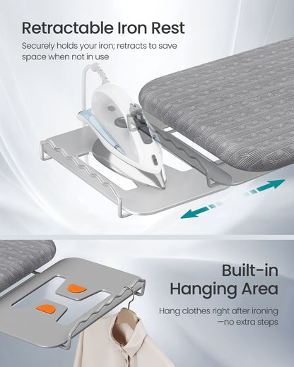 Ironing Board, Foldable Iron Board, Height Adjustable - image 7
