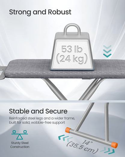 Ironing Board, Foldable Iron Board, Height Adjustable - image 8