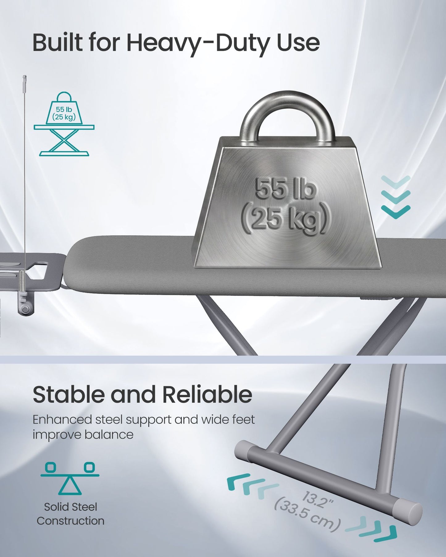 Ironing Board Full Size, for Laundry Room - image 3