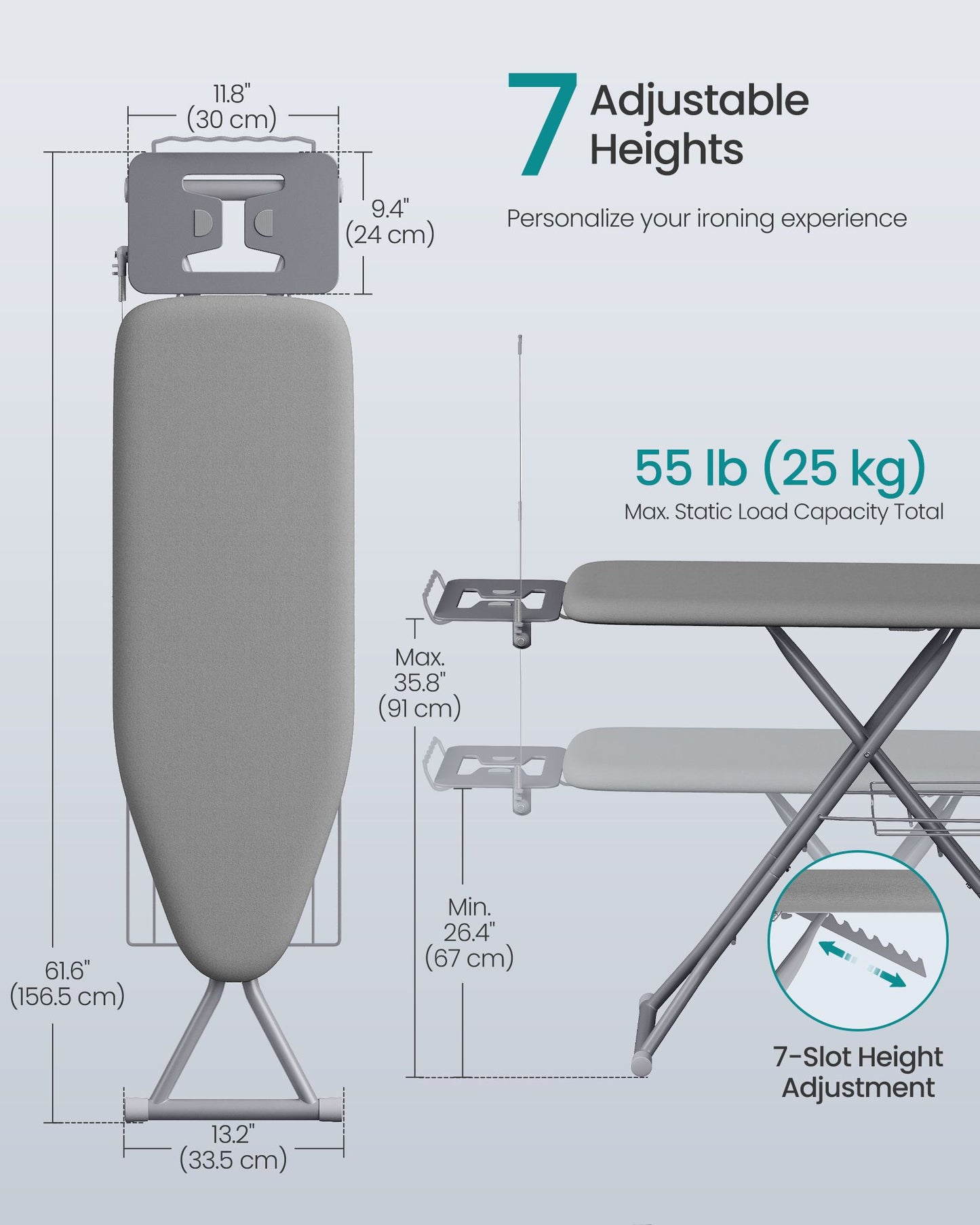Ironing Board Full Size, for Laundry Room - image 4