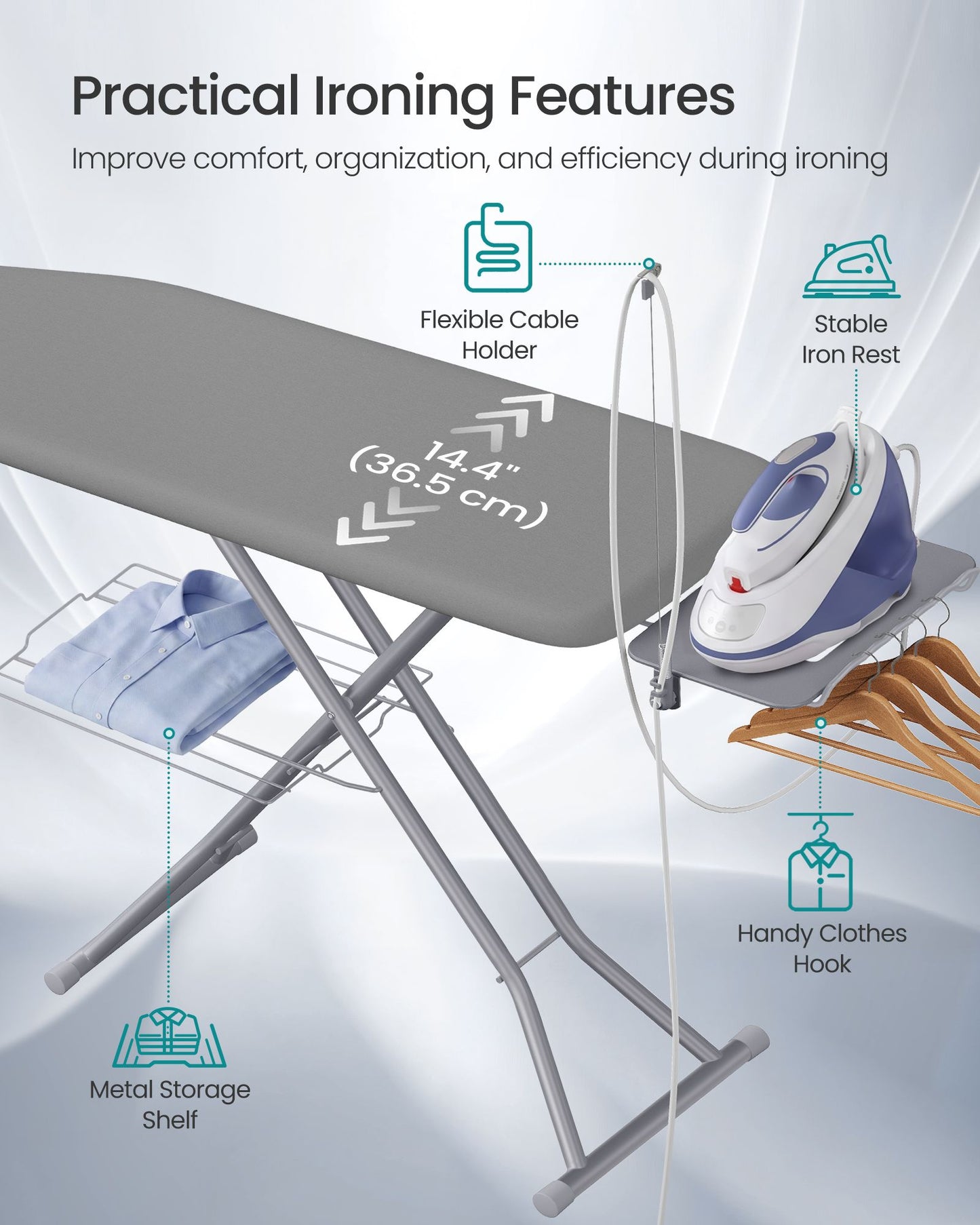 Ironing Board Full Size, for Laundry Room - image 6