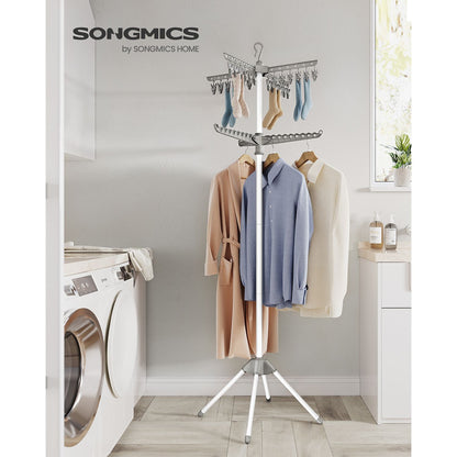 2-Tier 72-Inch Clothes Drying Rack - HWLEXTRA 