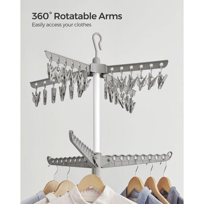 2-Tier 72-Inch Clothes Drying Rack - HWLEXTRA 