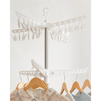 2-Tier 72-Inch Clothes Drying Rack - HWLEXTRA 