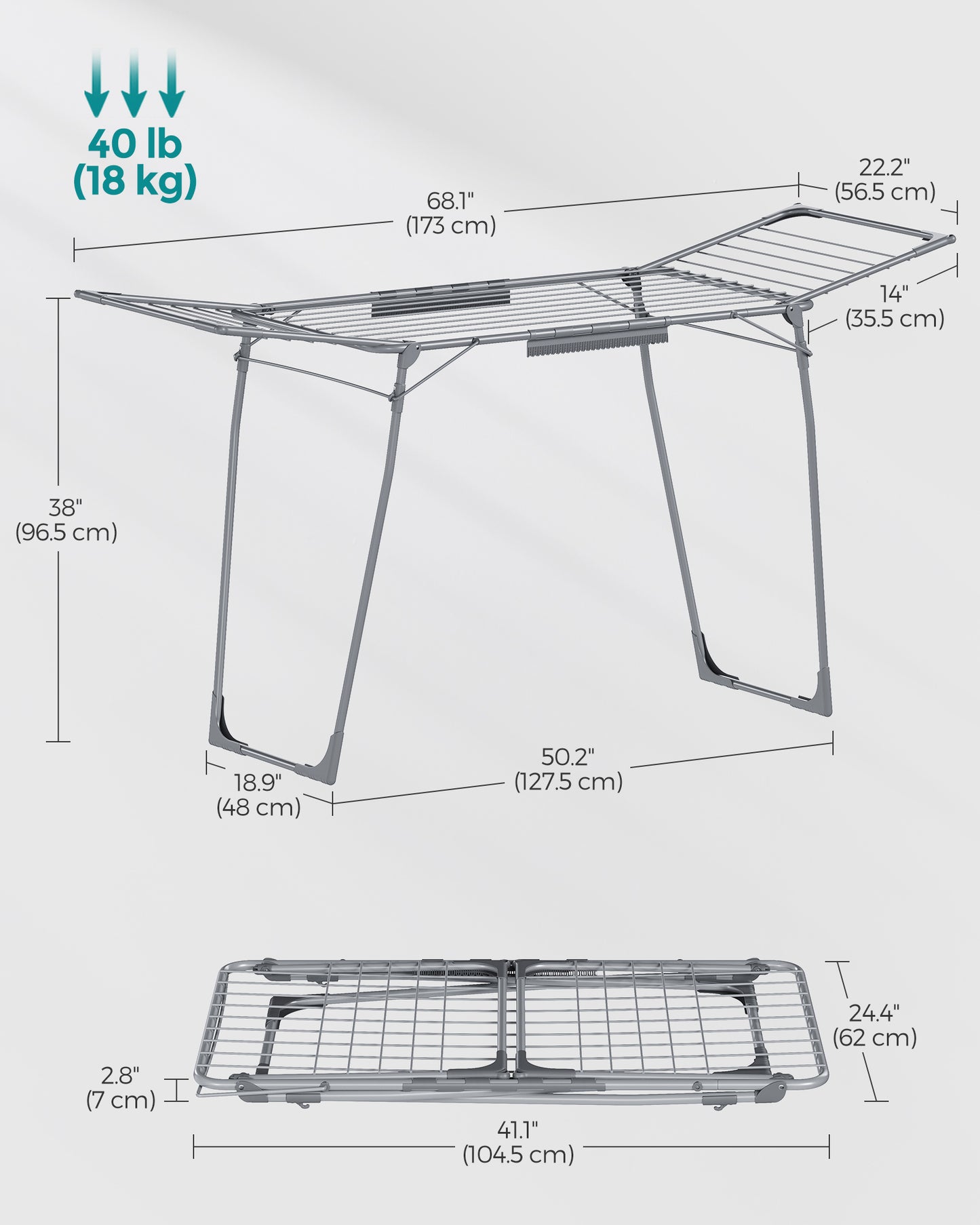 Clothes Drying Rack Foldable